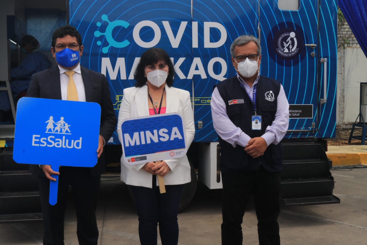 Laboratorio móvil “Covid Maskaq”