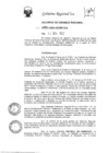 Vista preliminar de documento Acuerdo de consejo regional 058