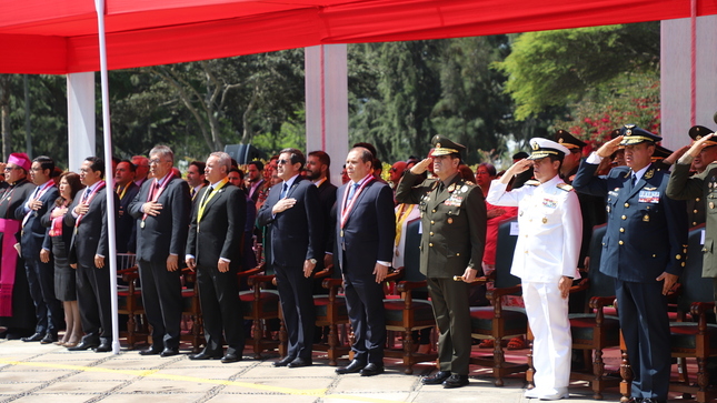 Conmemoración del 142º aniversario de la Batalla de Miraflores