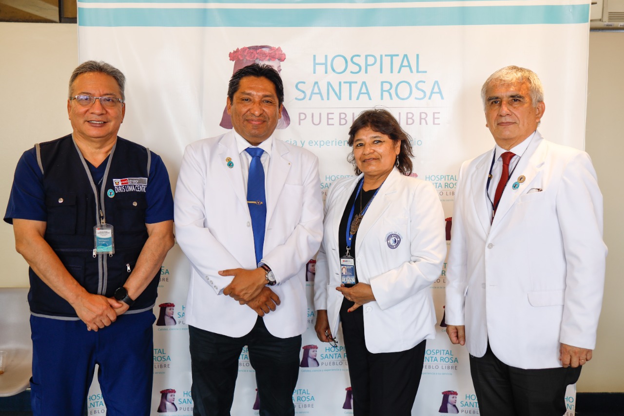 inauguración de áreas remodelación de hospital Santa Rosa