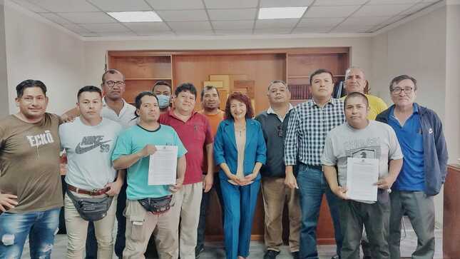 Suscriben actas de asignaciones de plazas CAP para reponer a trabajadores con sentencia en calidad de cosa juzgada