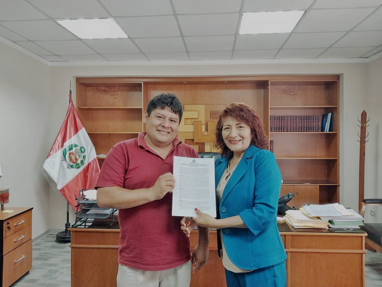 Suscriben actas de asignaciones de plazas CAP para reponer a trabajadores con sentencia en calidad de cosa juzgada