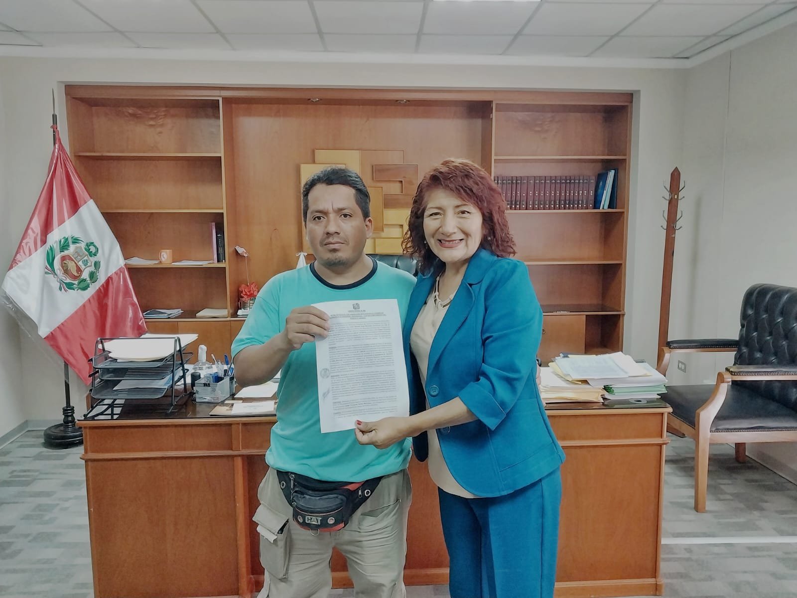 Suscriben actas de asignaciones de plazas CAP para reponer a trabajadores con sentencia en calidad de cosa juzgada