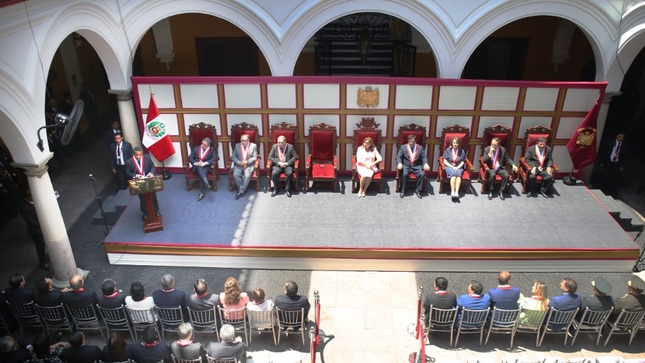 Ceremonia de inauguración del año jurisdiccional constitucional 2023 del TC