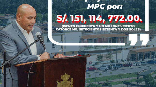 Municipalidad Provincial de Cajamarca en Cuidados Intensivos: Perjuicio De 151 Millones de Soles