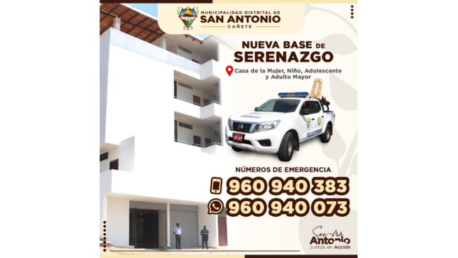 Nueva base de serenazgo