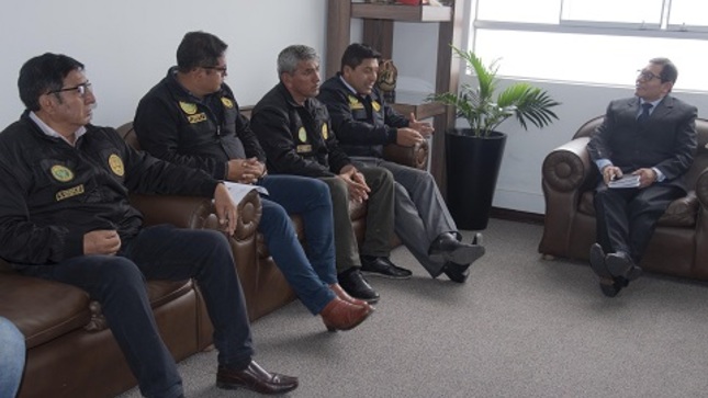 Nota de Prensa: Corte de Junín y Policía Nacional coordinan mejoras de trabajo