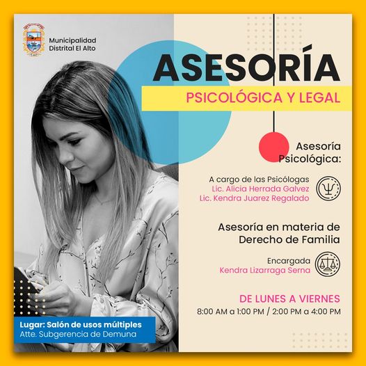 Asesoría Psicológica y Legal