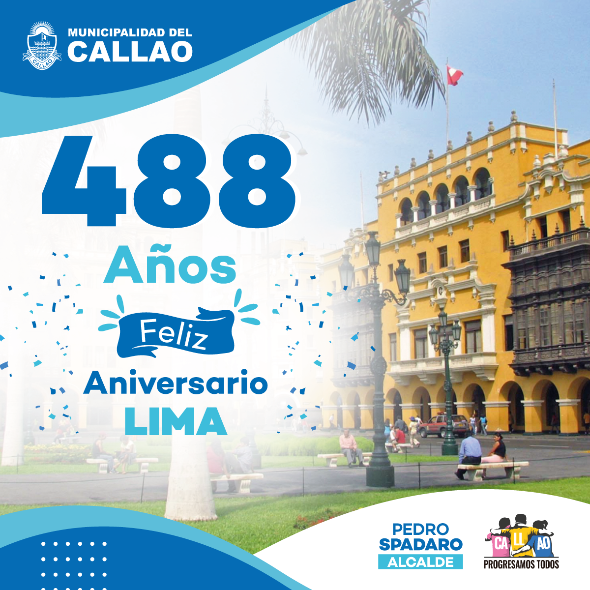 Feliz aniversario Lima