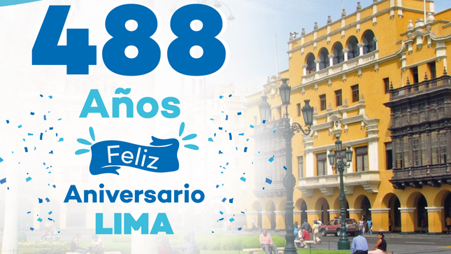 Feliz aniversario Lima