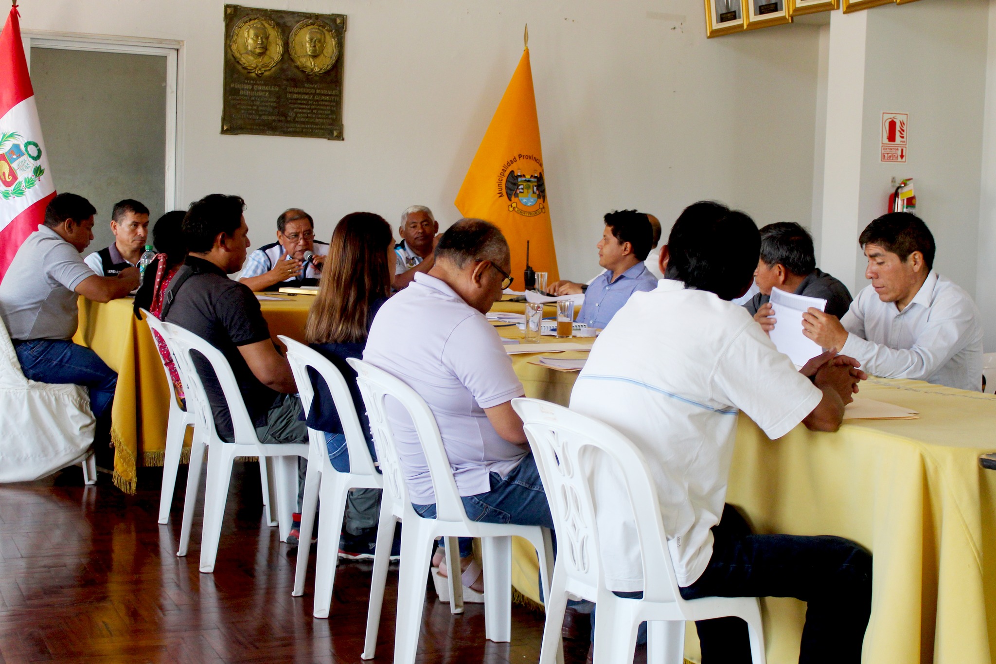 Reunión de coordinación de la Secretaría Técnica con los Comités Distritales de Seguridad Ciudadana