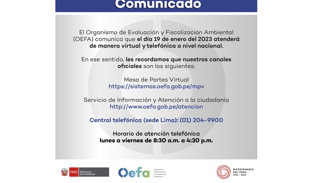 comunicado