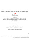 Vista preliminar de documento CREDENCIAL JUAN GERARDO CALISAYA CUADROS.pdf