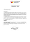 Vista preliminar de documento Dar por concluida la encargatura de Secretaría Ejecutiva de la Sra. Juana Sono Hernández