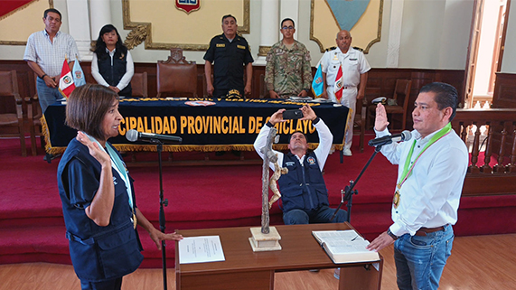 Juramentación de alcalde