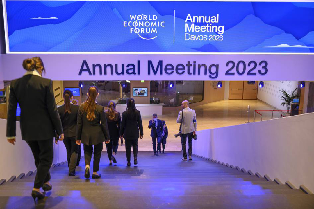 Tercer día del Foro de Davos