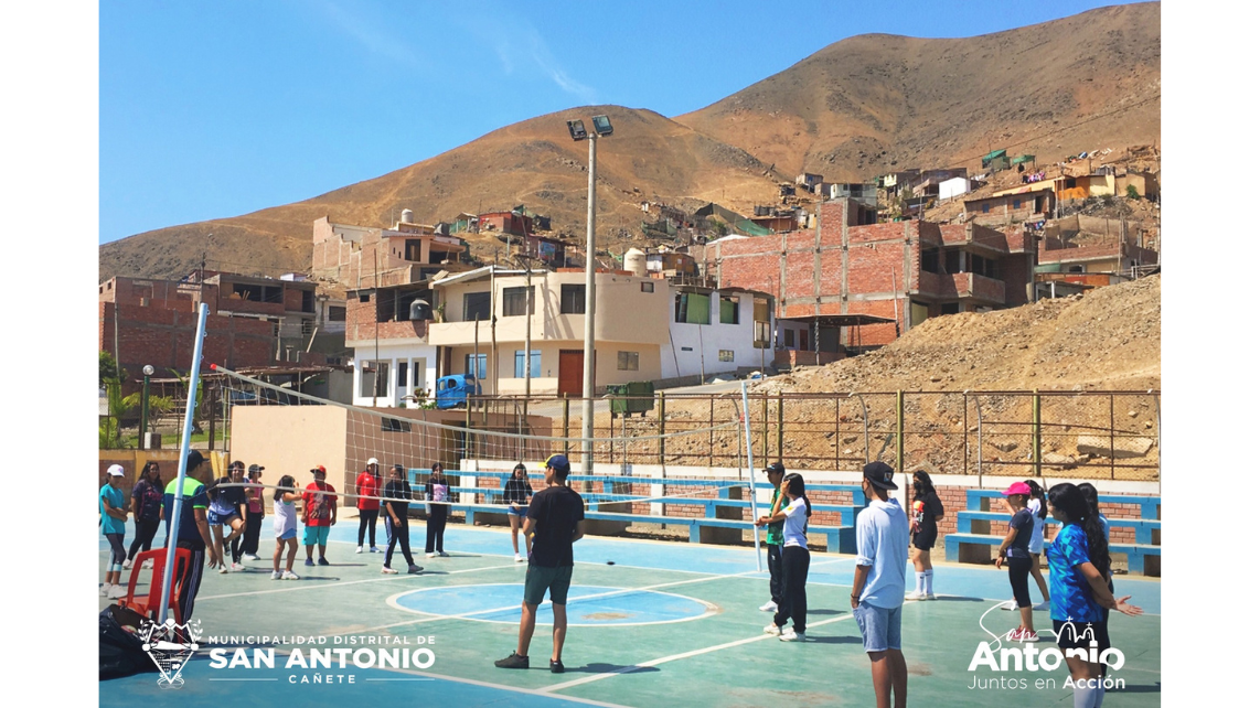 Se inicia talleres de voley y baile moderno