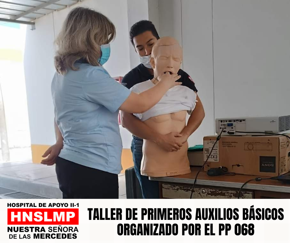 Taller de Primeros Auxilios Básicos organizado por el PP 068