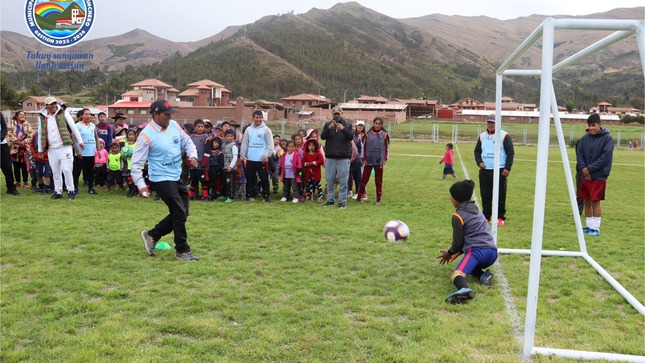 Apertura vacaciones deportivas en Comunidad Umasbamba  