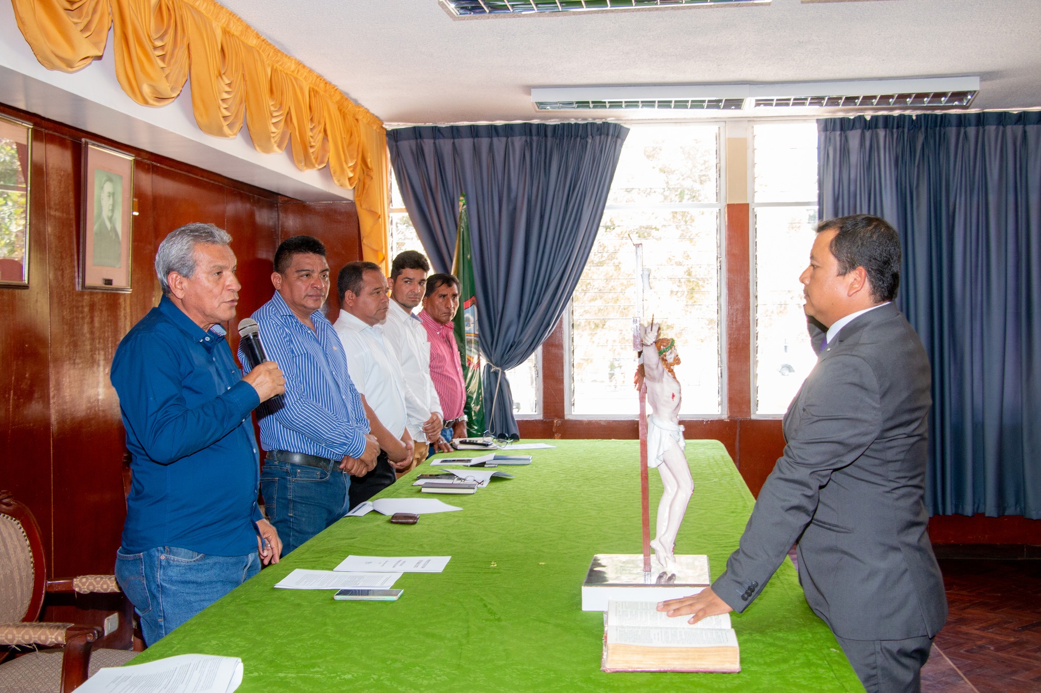 Alcalde Distritales asistieron a la Instalación del Instituto Vial Provincial 2023