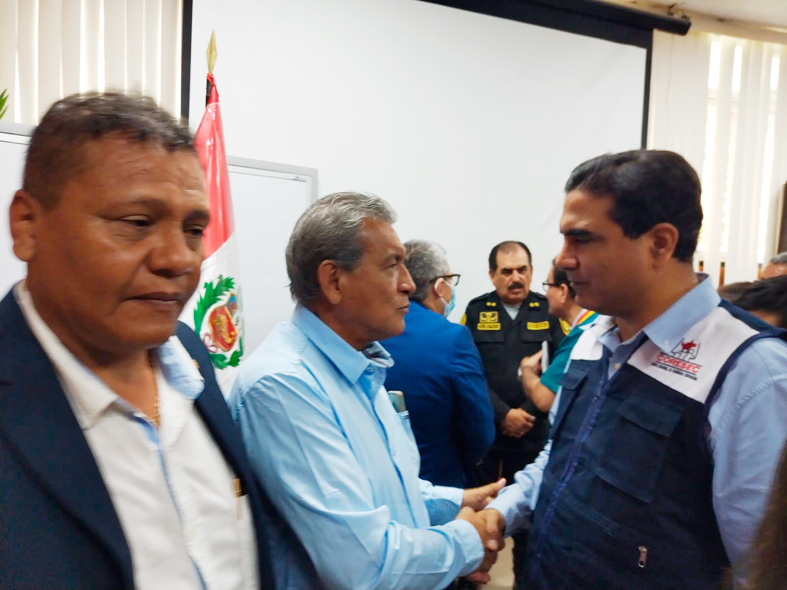 Alcalde Marlem Mogollón juramentó como integrante del CORESEC 2023