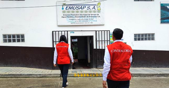 Contraloría detectó irregularidades en tres empresas de agua y alcantarillado de Amazonas