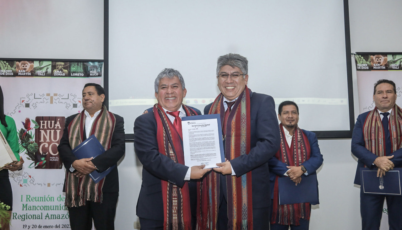 Gobernadores regionales de Cusco y Huánuco