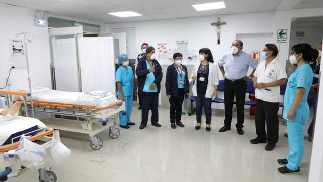 Supervisan capacidad resolutiva de hospitales de Lima Metropolitana ante manifestaciones 