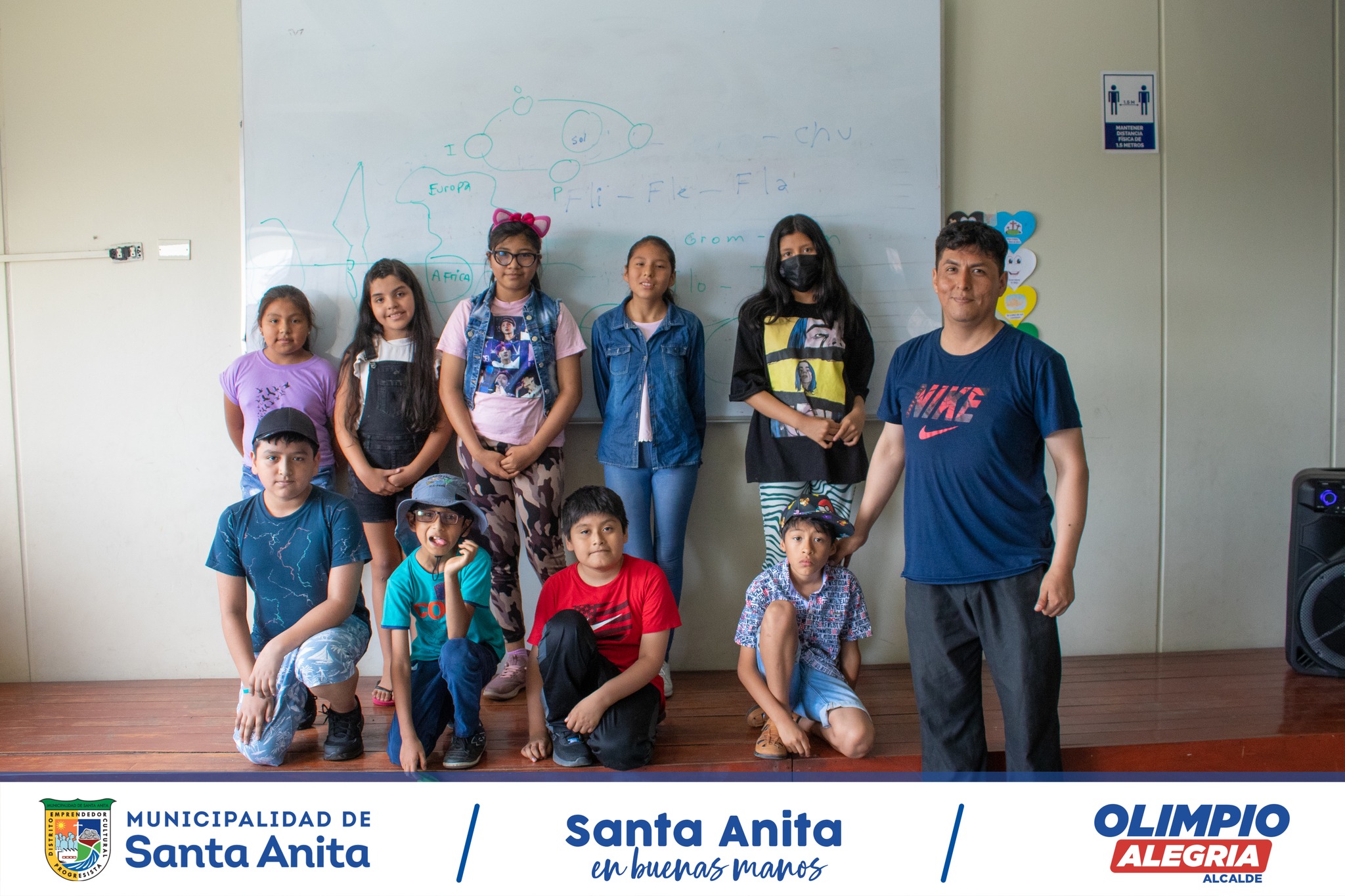 Nuestros talleres de verano son un éxito y se ve reflejado en la alegría de nuestros niños #santaniteses que disfrutan de las diferentes actividades que realiza el municipio liderado por nuestro alcalde Olimpio Alegría.
#OLIMPIOALEGRIA
#SantaAnita
#talleresdeverano2023