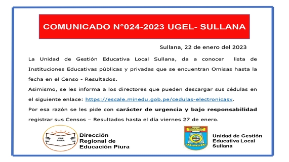 Comunicado N°24