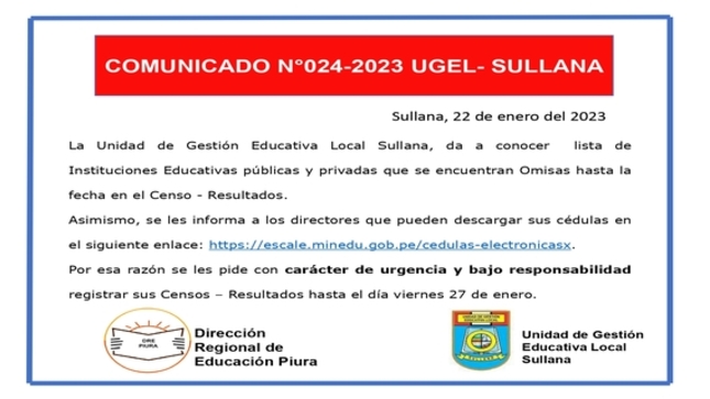 Comunicado N°24