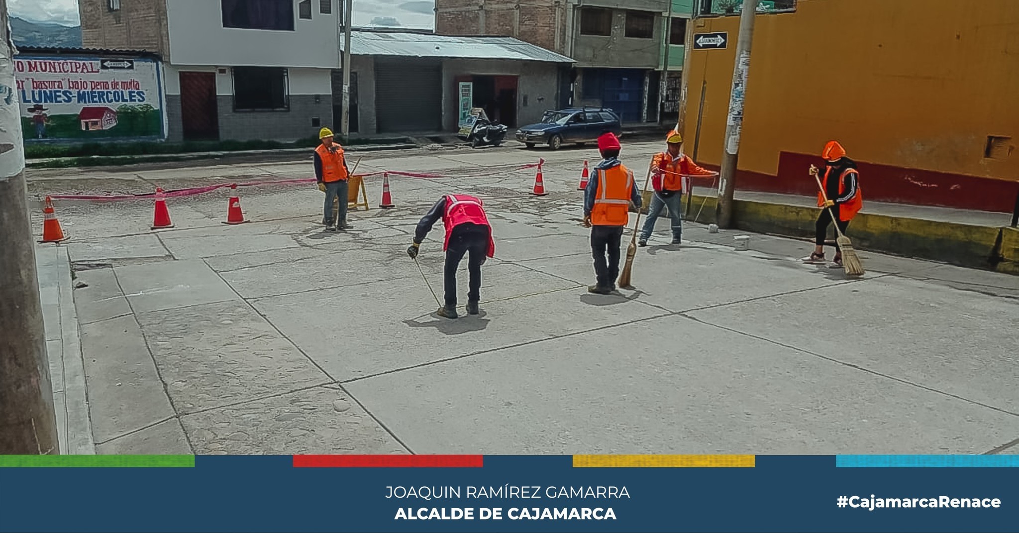 Continúan Trabajos para el Mejoramiento de la Transitabilidad en Cajamarca