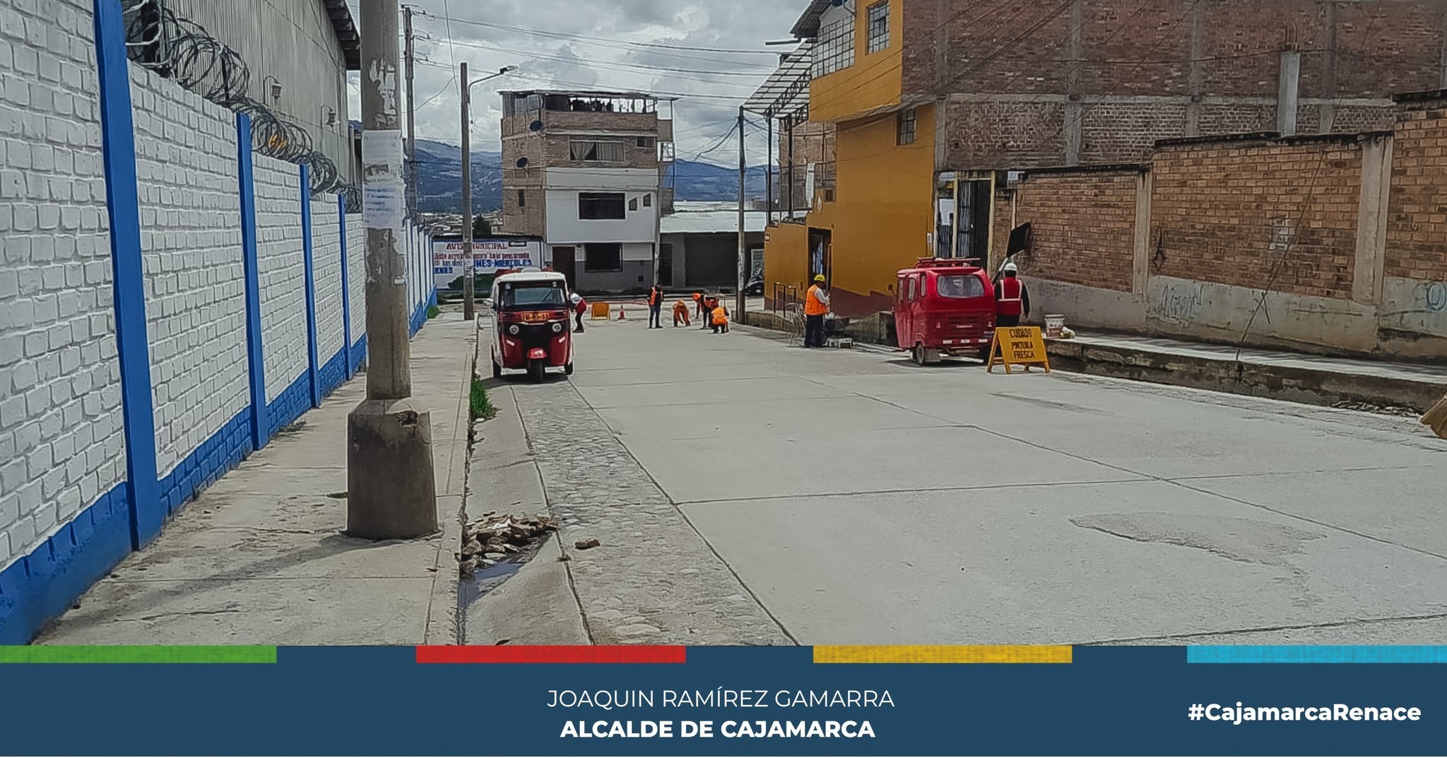 Continúan Trabajos para el Mejoramiento de la Transitabilidad en Cajamarca