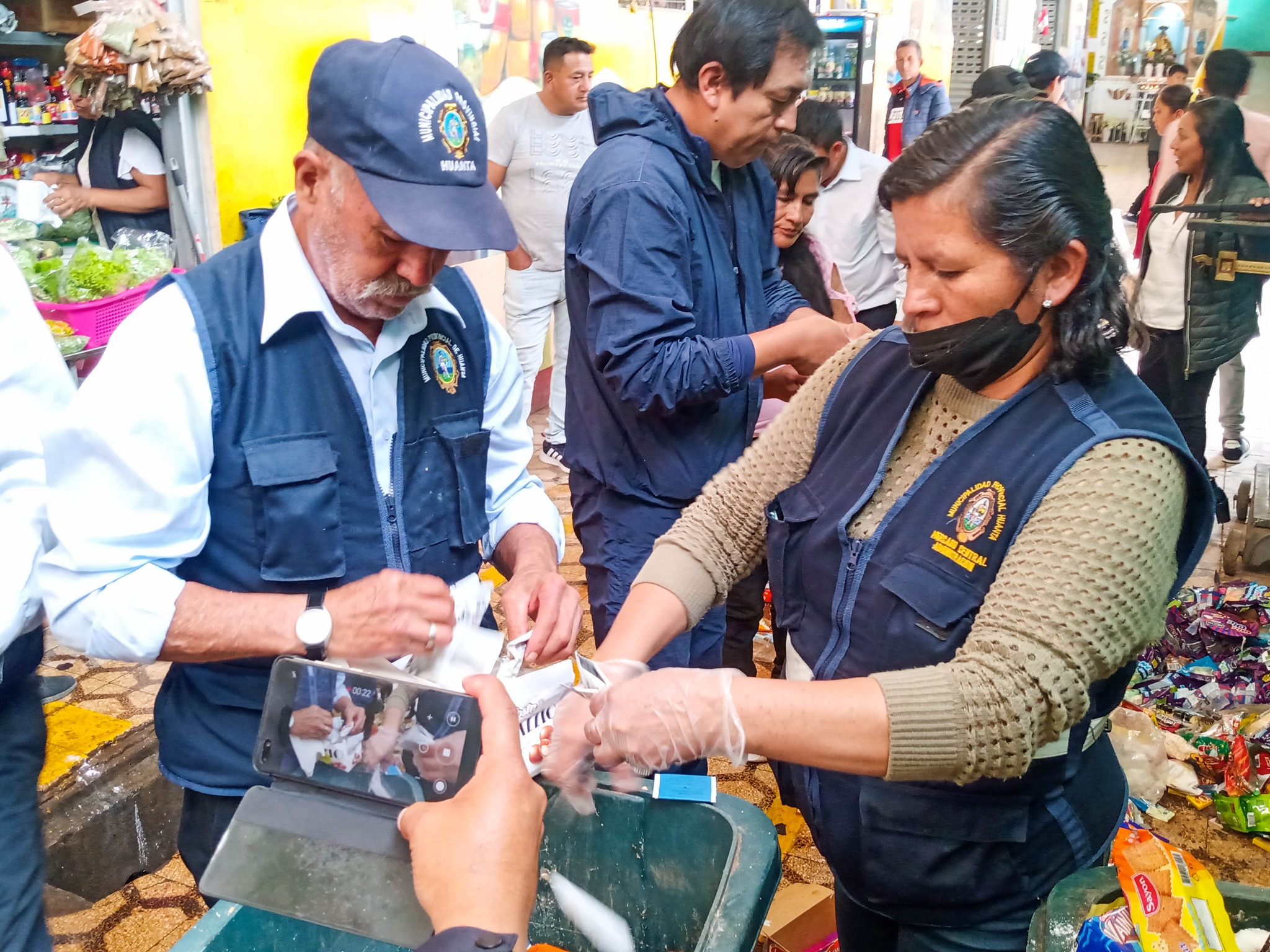 OPERATIVO INOPINADO  EN MERCADO CENTRAL  