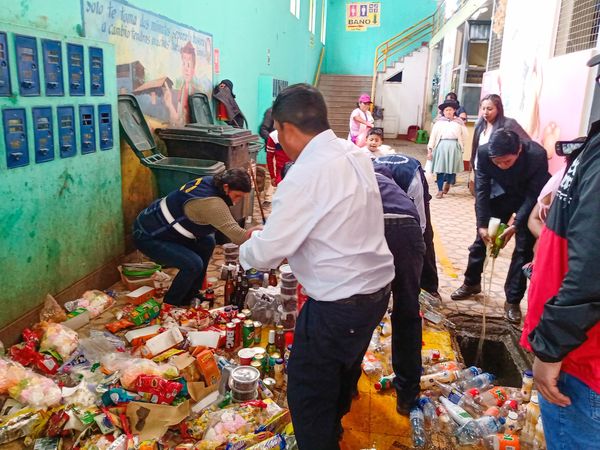 OPERATIVO INOPINADO  EN MERCADO CENTRAL  