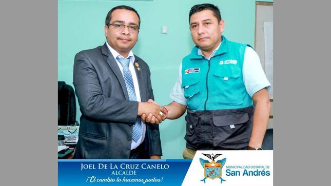 Alcalde De San Andrés Y Funcionarios, Se Reunieron Con Representantes De Emapisco; Con La Finalidad De Dialogar Sobre El Estado Situacional 