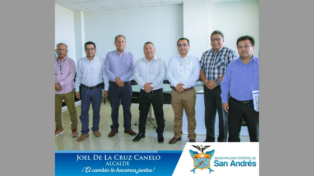 Alcalde De Nuestro Distrito Se Reúne Con Autoridad Edil De Pisco Para Formulación De Grandes Proyectos A Favor De La Población.