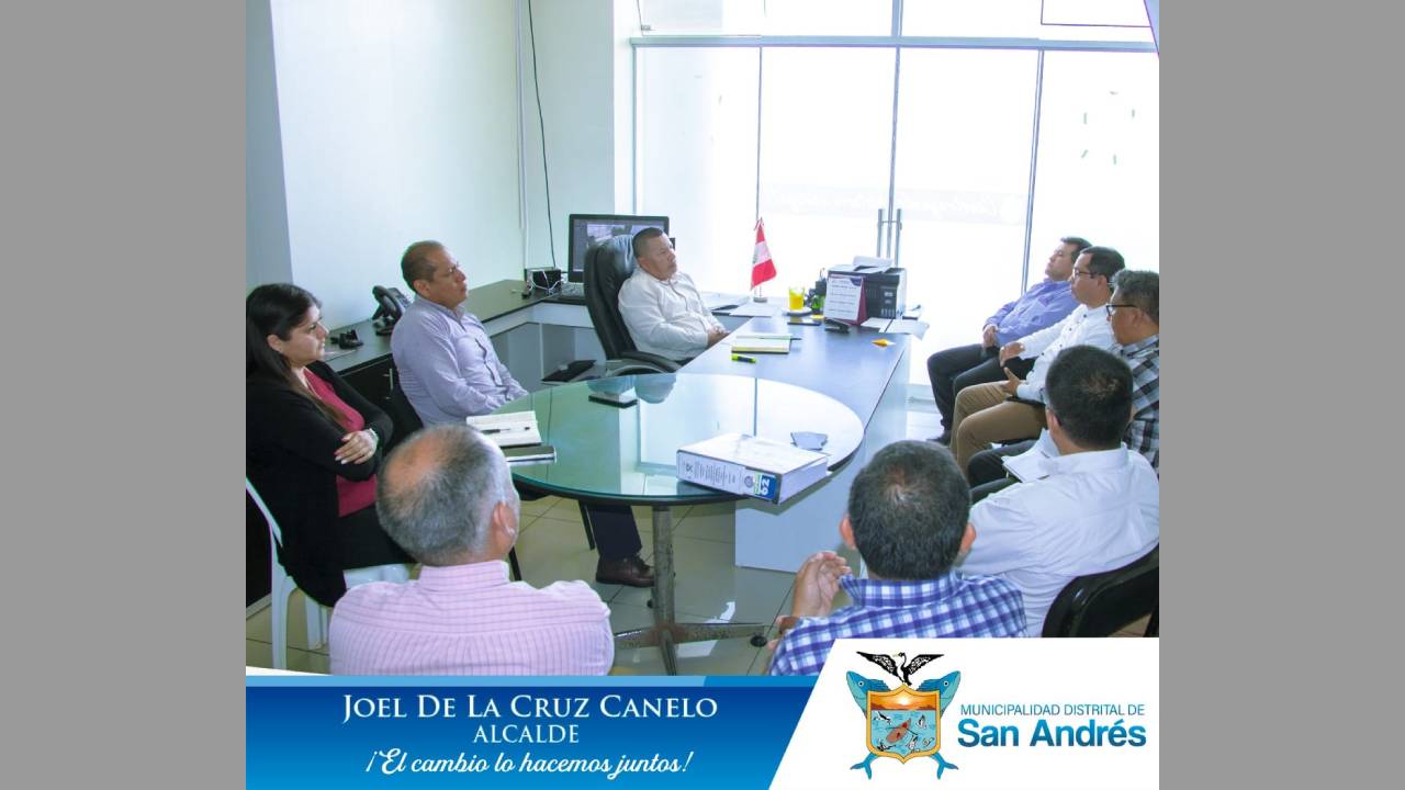 Alcalde De Nuestro Distrito Se Reúne Con Autoridad Edil De Pisco Para Formulación De Grandes Proyectos A Favor De La Población.