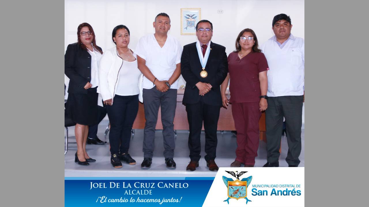 Juramentación Del Comité De CODISEC En La Municipalidad Distrital De San Andrés.