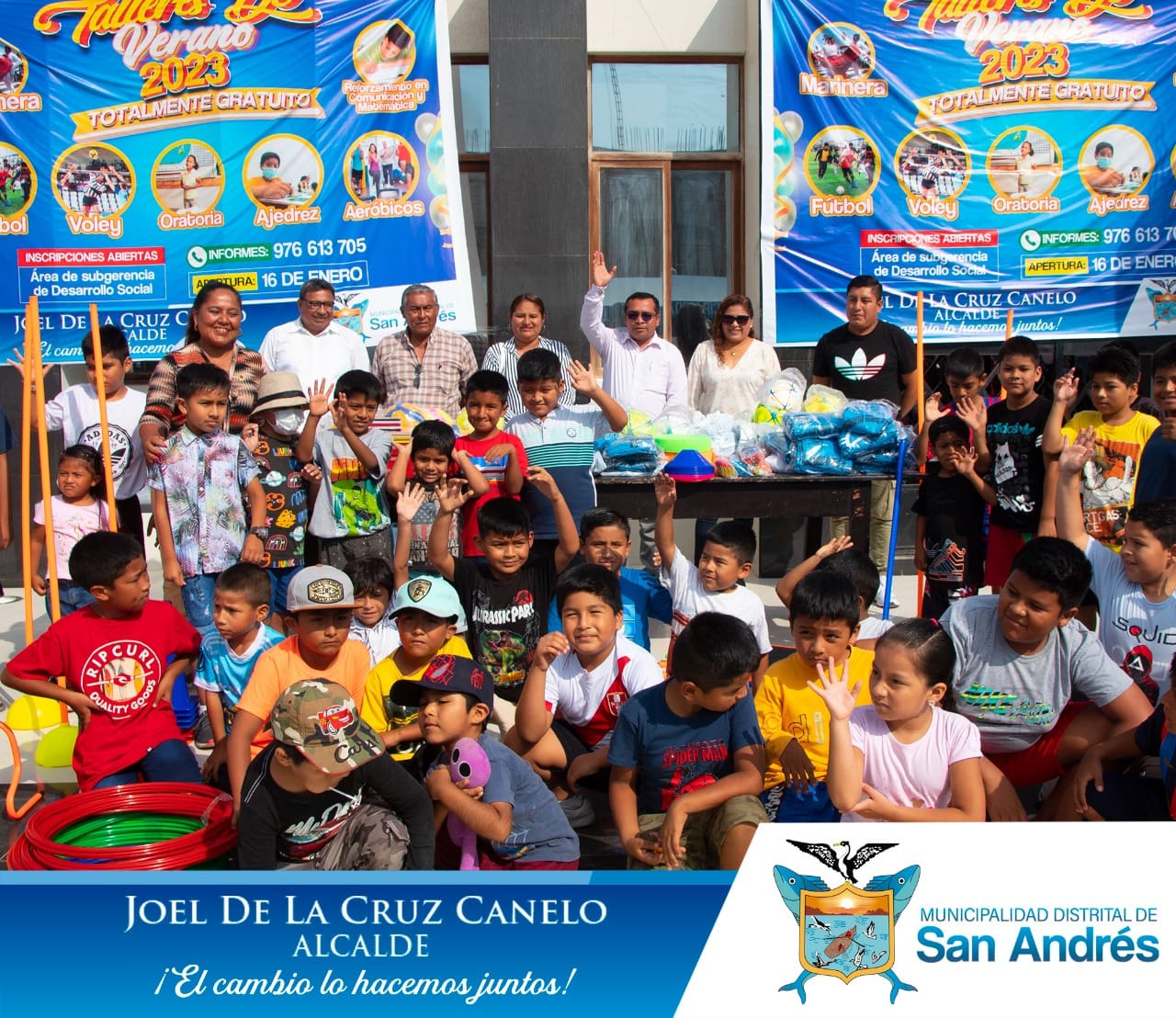 Con Gran Éxito Se Realizó La Apertura De Los Talleres De Verano 2023 En La Biblioteca Municipal De San Andrés.