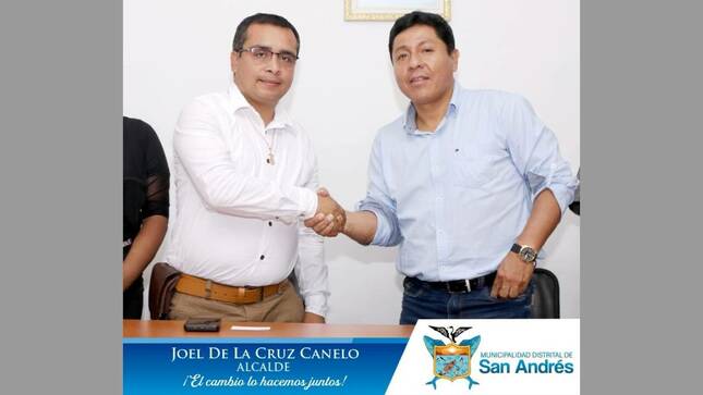 Congresista Raúl Doroteo Carbajo Sostuvo Reunión Con El Alcalde Joel De La Cruz Canelo Y Sus Regidores.