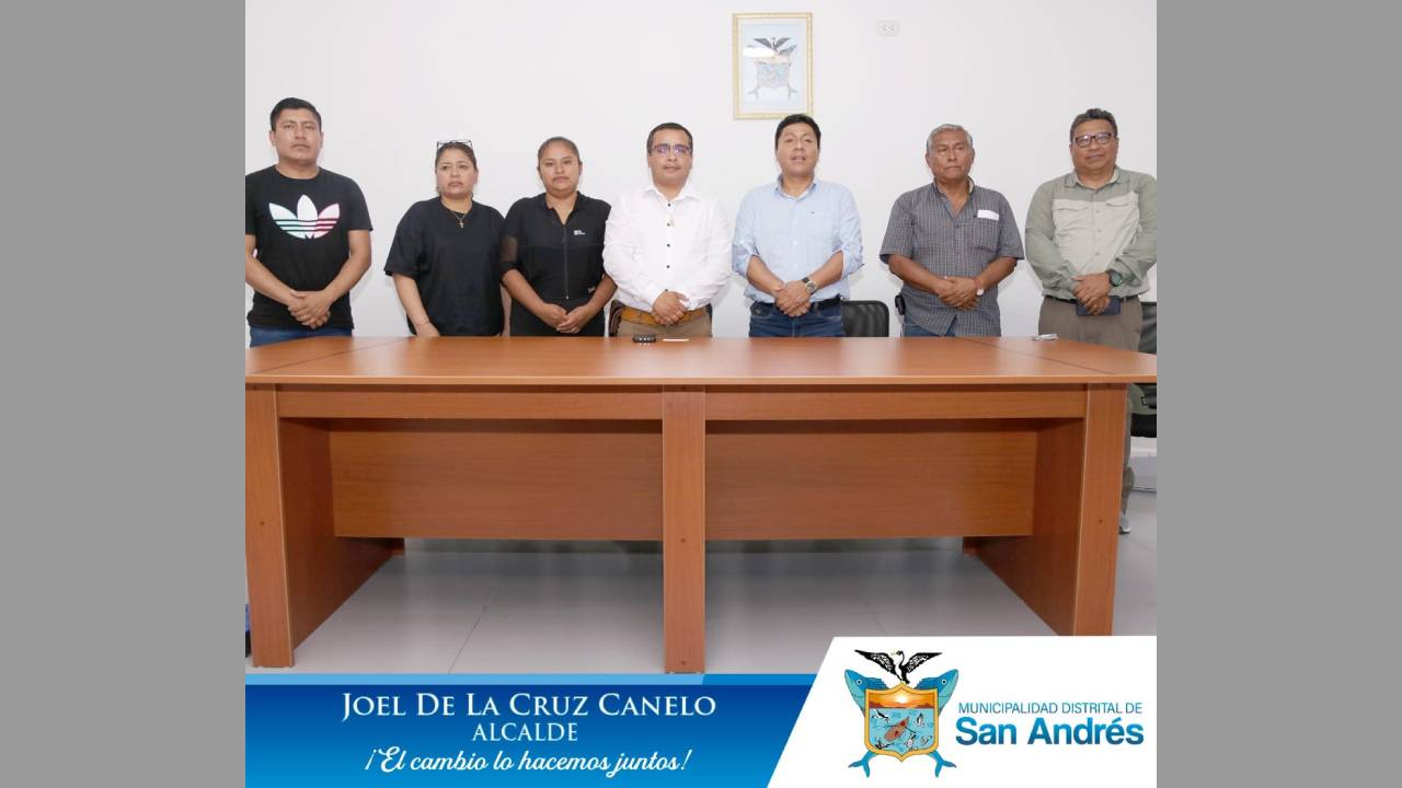 Congresista Raúl Doroteo Carbajo Sostuvo Reunión Con El Alcalde Joel De La Cruz Canelo Y Sus Regidores.