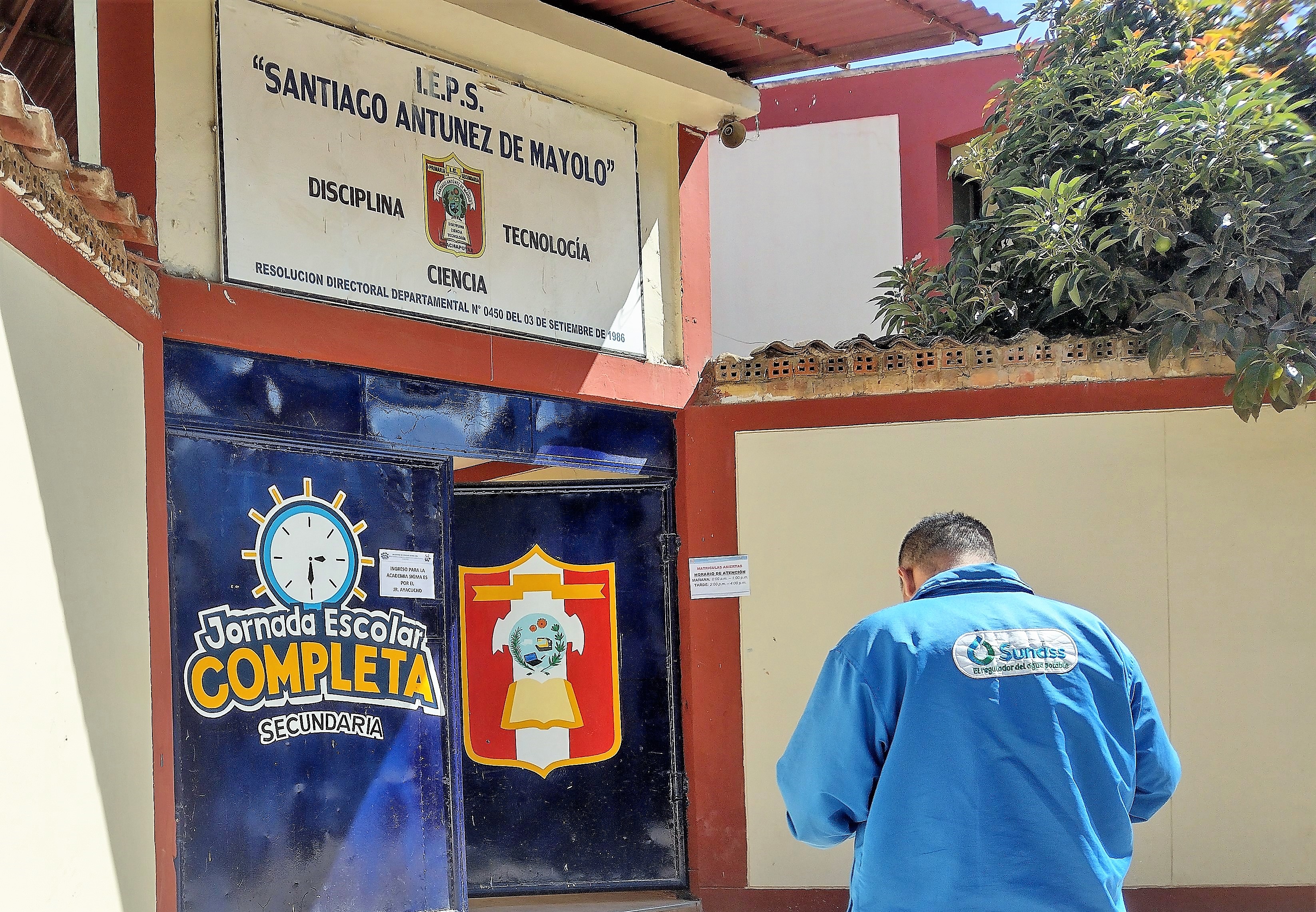 Sunass verifica colegios de la región Amazonas