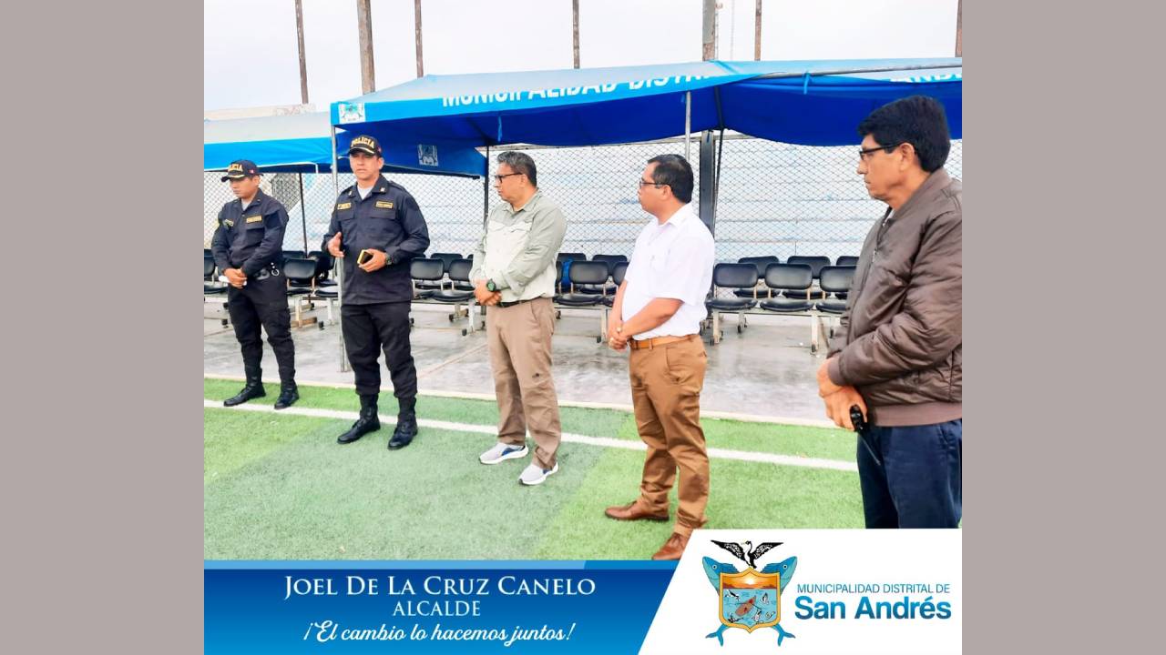 Autoridad Edil Y Comisario De San Andrés Se Reunieron Para Reforzar La Seguridad En Nuestro Distrito.