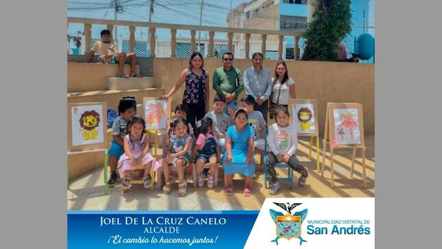 Alcalde Distrital Recibió La Visita De Los Niños De La I.E San José Obrero