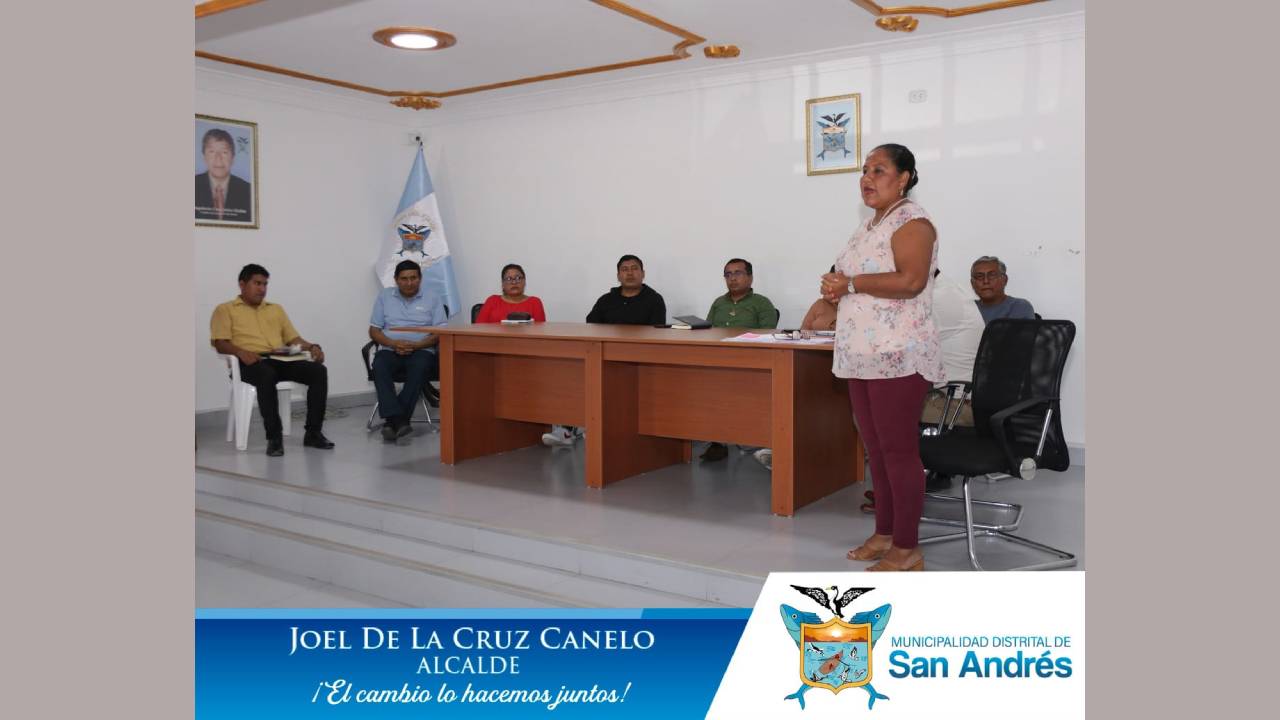 Representantes Del Programa Del Vaso De Leche, Se Reunieron Con Alcalde, Regidores Y Funcionarios.
