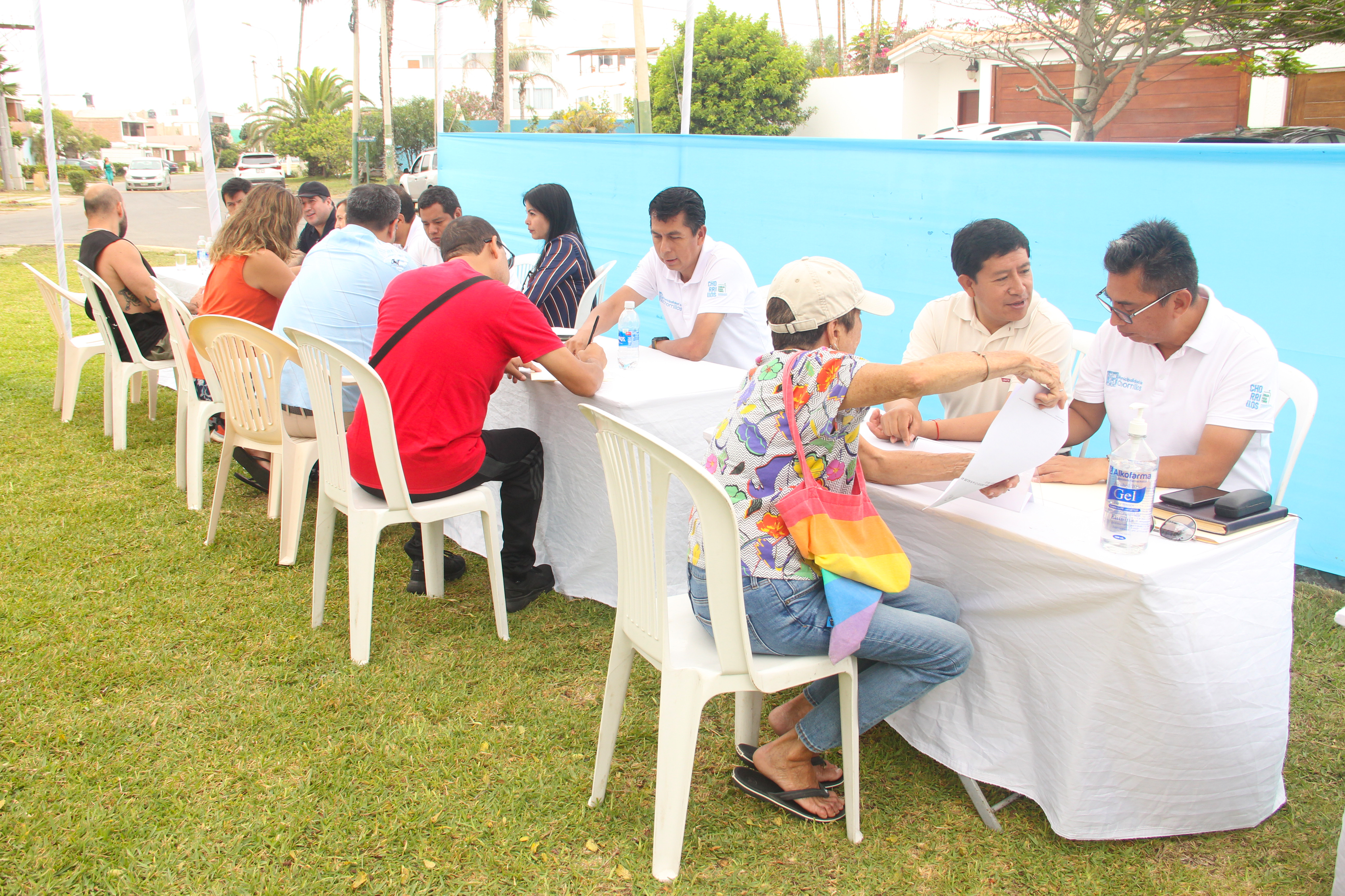 Foto de primer programa vecinal “La Muni en tu Barrio” 2023 organizado por la Municipalidad de Chorrillos