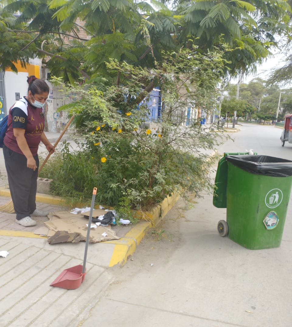 Plan de Contingencia en recojo de residuos sólidos Sullana enero 2023