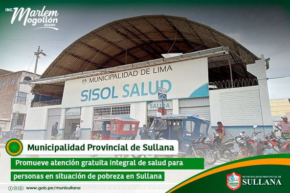 Programa de Salud Integral para personas de bajos recursos Sullana 2023