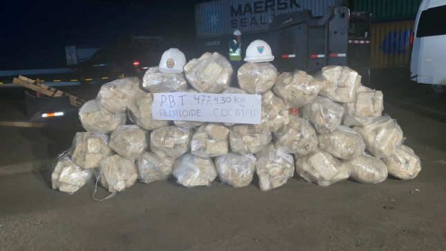 Cuatro operativos liderados por la Dirección Antidrogas permitieron neutralizar el envío de este material ilícito a México.